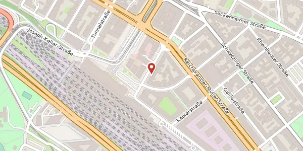 Karte der Umgebung von Tattersallstr. 4, 68165 Mannheim