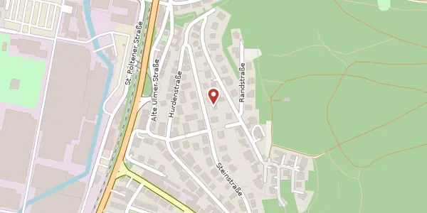 Karte der Umgebung von Wächterstraße 15, 89522 Heidenheim