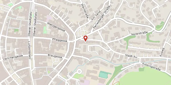 Karte der Umgebung von Stadt-Au 8, 94469 Deggendorf