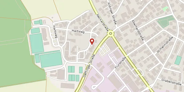 Karte der Umgebung von Lindenäckerstraße 18, 71334 Waiblingen