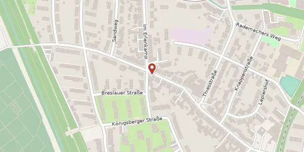 Karte der Umgebung von Bickernstr. 91, 44649 Herne