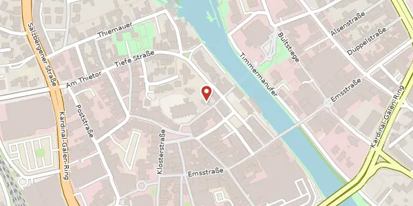 Karte der Umgebung von An der Stadtkirche 8, 48431 Rheine