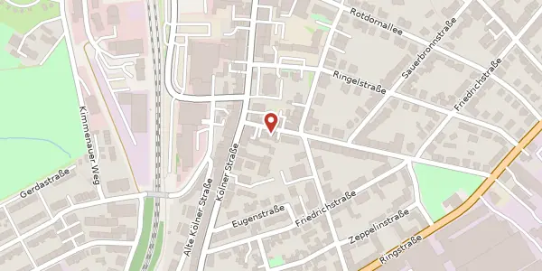 Karte der Umgebung von Hermannstr. 5, 42897 Remscheid