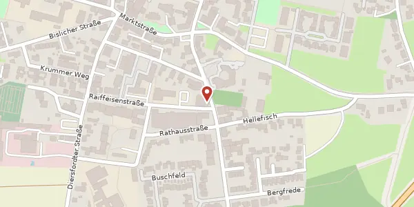 Karte der Umgebung von Blumenkamper Str. 1b, 46499 Hamminkeln