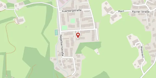 Karte der Umgebung von Auerbergstr. 14, 83734 Hausham