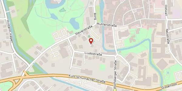 Karte der Umgebung von Liudostr. 6, 59348 Lüdinghausen