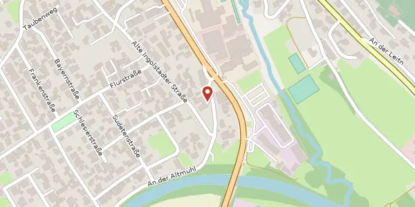 Karte der Umgebung von Ingolstädter Str. 36, 92339 Beilngries