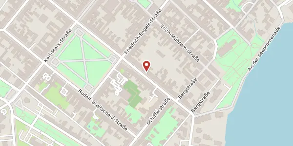 Karte der Umgebung von Präsidentenstraße 40, 16816 Neuruppin
