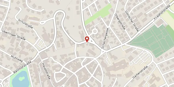 Karte der Umgebung von Adolf-Kolping-Straße 28, 88630 Pfullendorf