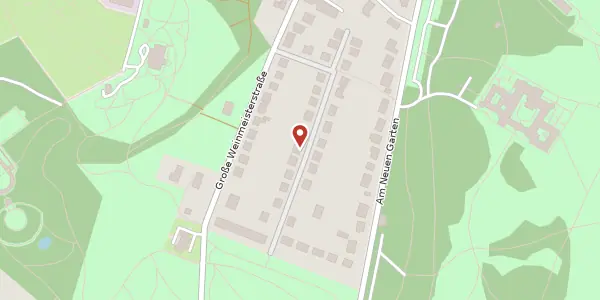 Karte der Umgebung von Langhansstr. 25, 14469 Potsdam