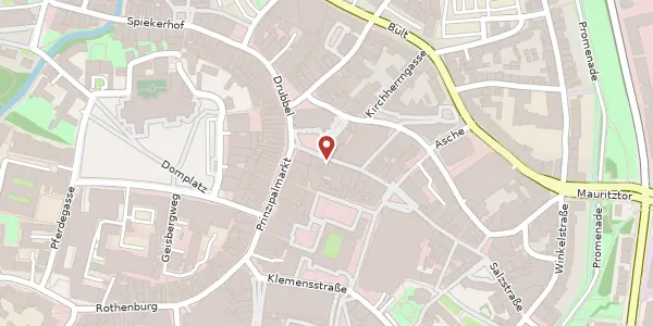 Karte der Umgebung von Salzstr. 59, 48143 Münster