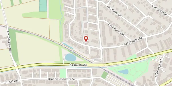 Karte der Umgebung von Karl-May-Weg 1, 63322 Rödermark