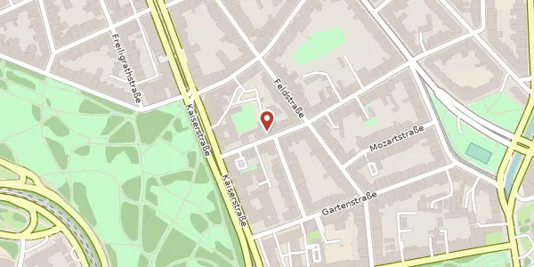 Karte der Umgebung von Rosenstr. 10, 40479 Düsseldorf