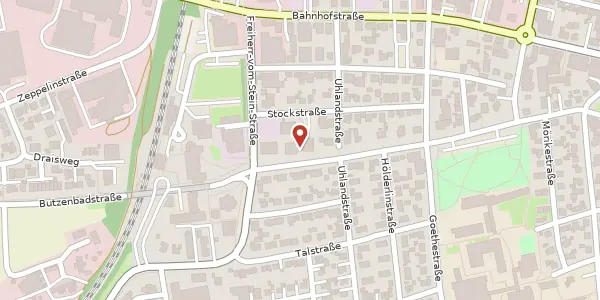 Karte der Umgebung von Breite Straße 34, 72116 Mössingen
