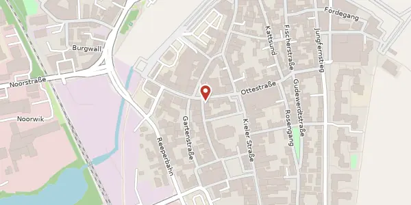Karte der Umgebung von Langebrückstraße 7, 24340 Eckernförde