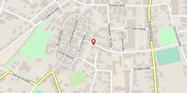 Karte der Umgebung von Heinrichstraße 6, 37235 Hessisch Lichtenau