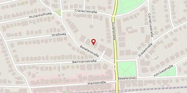Karte der Umgebung von Beselerstr. 4, 22607 Hamburg