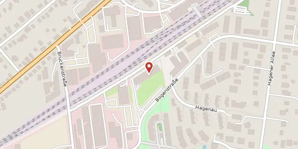 Karte der Umgebung von Bogenstraße 28a, 22926 Ahrensburg
