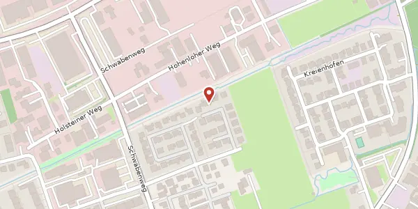 Karte der Umgebung von Augsburger Weg 67 a, 33102 Paderborn