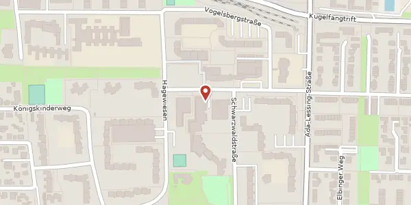 Karte der Umgebung von Elmstraße 17 A, 30657 Hannover