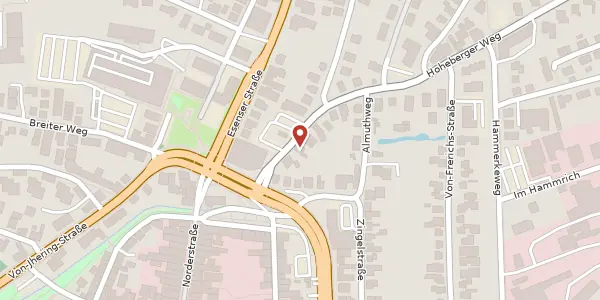 Karte der Umgebung von Hoheberger Weg 8, 26603 Aurich