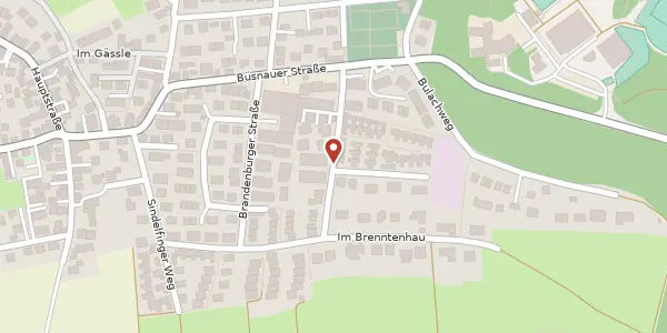Karte der Umgebung von Dresdener Straße 7, 71229 Leonberg