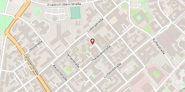 Karte der Umgebung von Sattlerstr. 23, 97421 Schweinfurt
