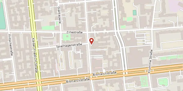 Karte der Umgebung von Wilmersdorfer Straße 145-146, 10585 Berlin