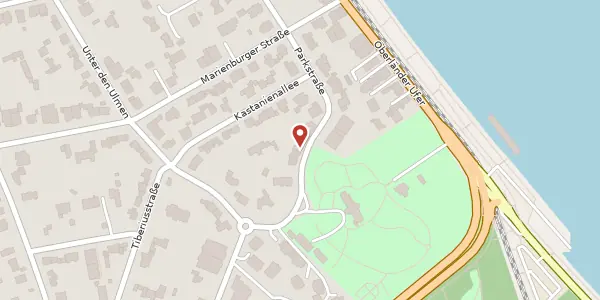 Karte der Umgebung von Parkstr. 16, 50968 Köln