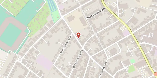 Karte der Umgebung von Schloßhofstr. 36, 33615 Bielefeld