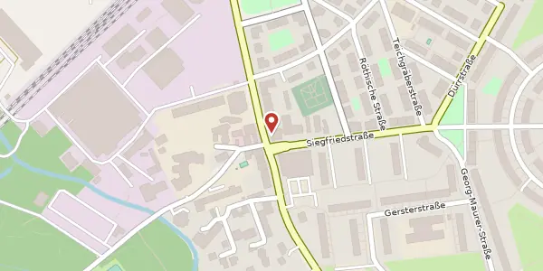 Karte der Umgebung von Bornaische Straße 109, 04279 Leipzig