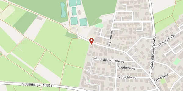 Karte der Umgebung von In der Baumschule 23, 65719 Hofheim