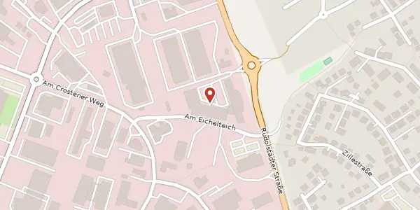 Karte der Umgebung von Rudolstädter Straße 9, 07318 Saalfeld
