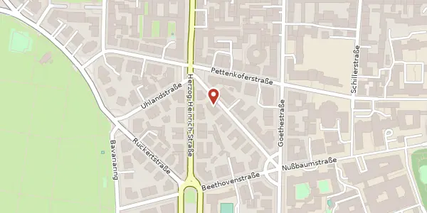 Karte der Umgebung von Lessingstraße 11, 80336 München