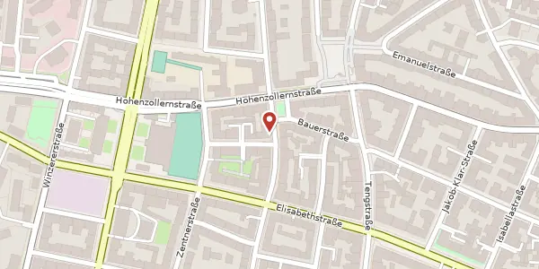Karte der Umgebung von Hiltenspergerstr. 49, 80796 München