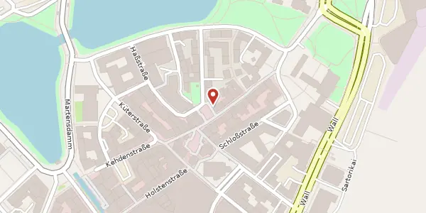 Karte der Umgebung von Dänische Straße 3 - 5, 24103 Kiel