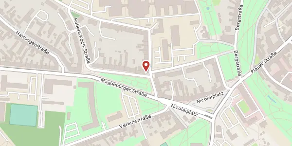 Karte der Umgebung von Gertrud-Piter-Platz 1, 14770 Brandenburg