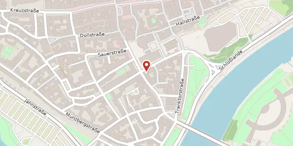 Karte der Umgebung von Rathausplatz 11, 85049 Ingolstadt