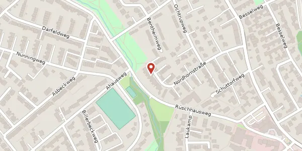 Karte der Umgebung von Nordhornstr. 53, 48161 Münster