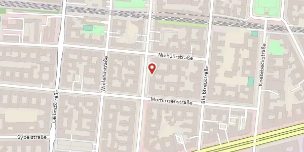 Karte der Umgebung von Schlüterstraße 53, 10629 Berlin