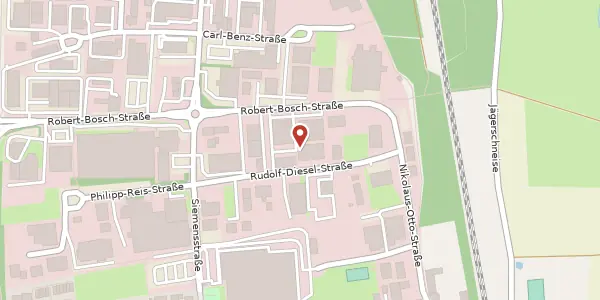 Karte der Umgebung von Rudolf-Diesel-Str. 1b, 35440 Linden