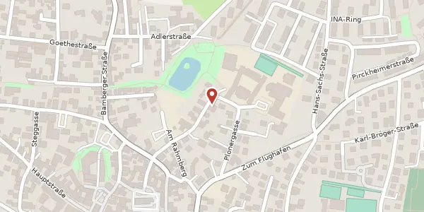 Karte der Umgebung von Edergasse 14, 91074 Herzogenaurach