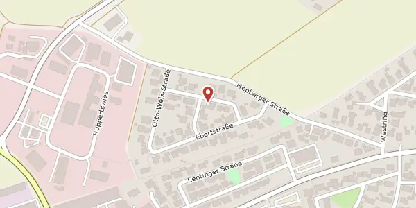 Karte der Umgebung von Hindenburgstr. 5a, 85092 Kösching