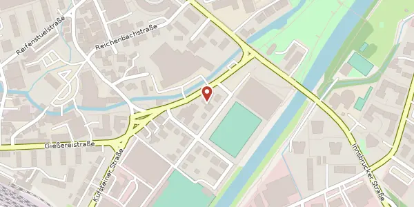 Karte der Umgebung von Brianconstr. 12, 83022 Rosenheim