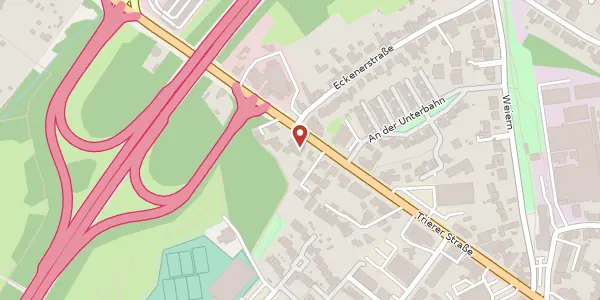 Karte der Umgebung von Trierer Str. 622, 52078 Aachen