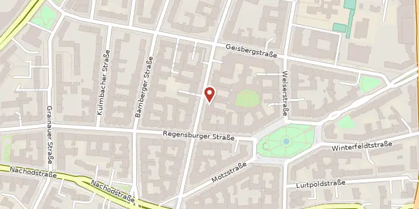 Karte der Umgebung von Ansbacher Straße 65, 10777 Berlin