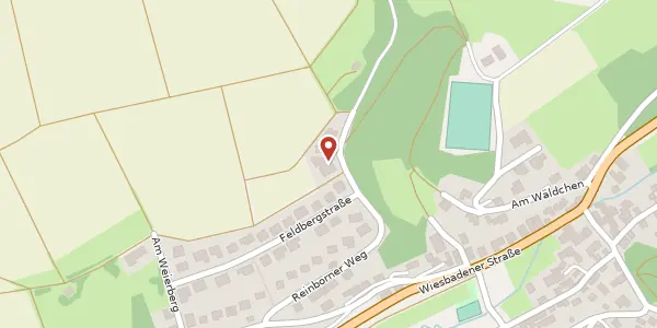 Karte der Umgebung von Reinborner Weg 20, 65529 Waldems