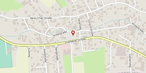 Karte der Umgebung von Dresdener Straße 38, 02681 Wilthen