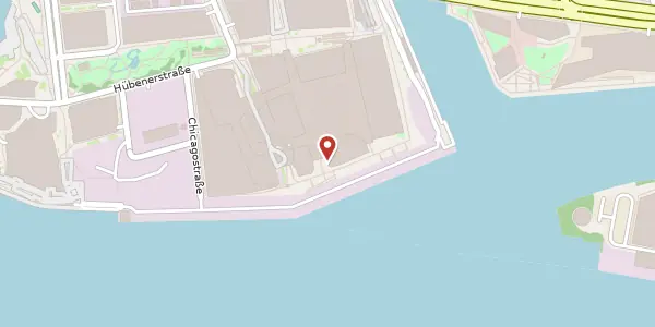 Karte der Umgebung von Überseeboulevard 13, 20457 Hamburg