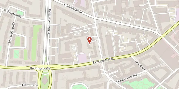 Karte der Umgebung von Große Brunnenstraße 127 A, 22763 Hamburg